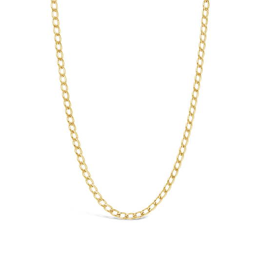 9ct Gold 50cm Open  Curb Link Chain