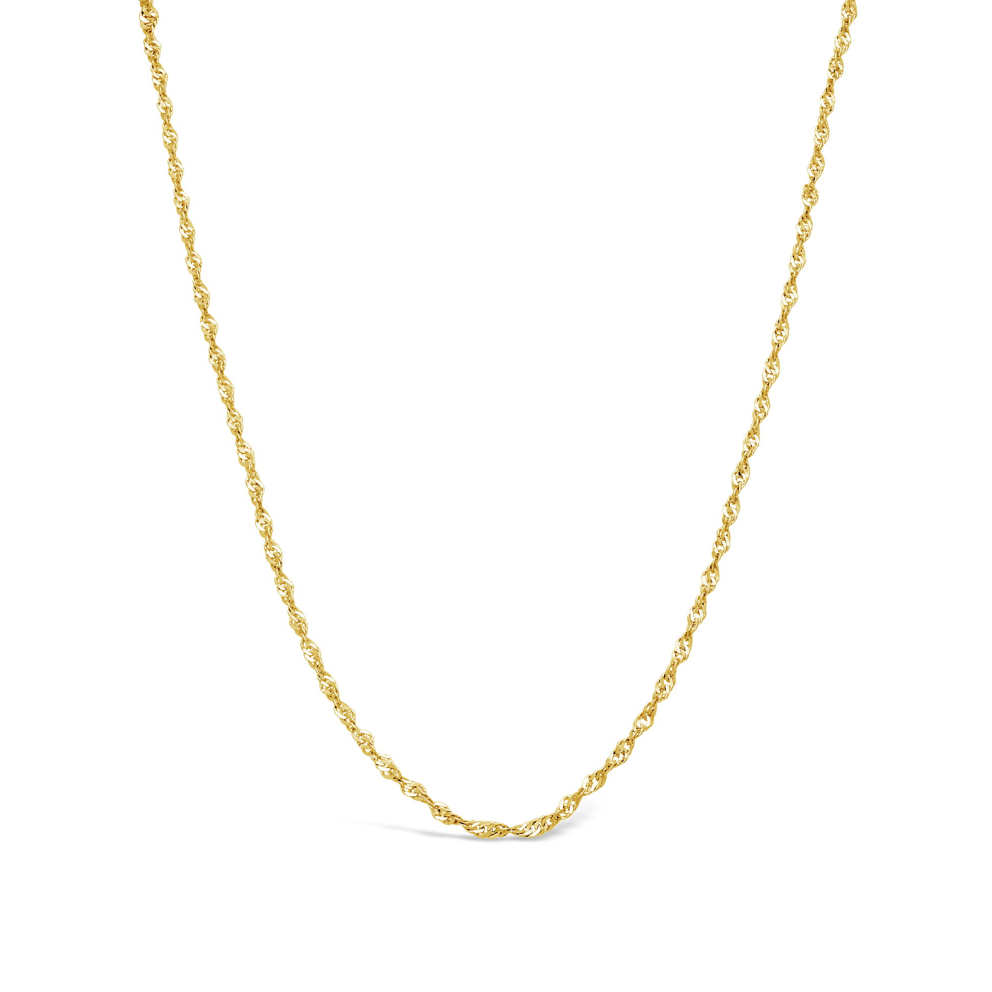 9ct Gold Singapore Link Chain