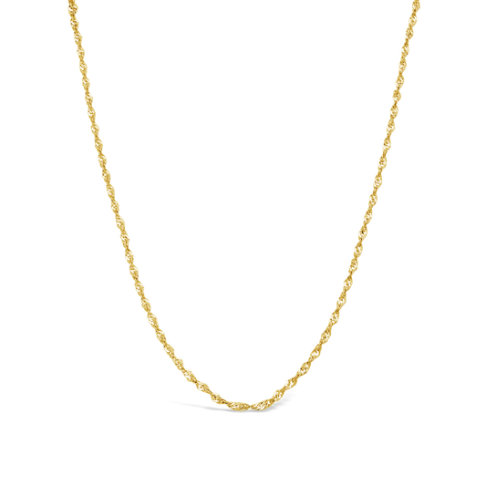 9ct Gold Singapore Link Chain