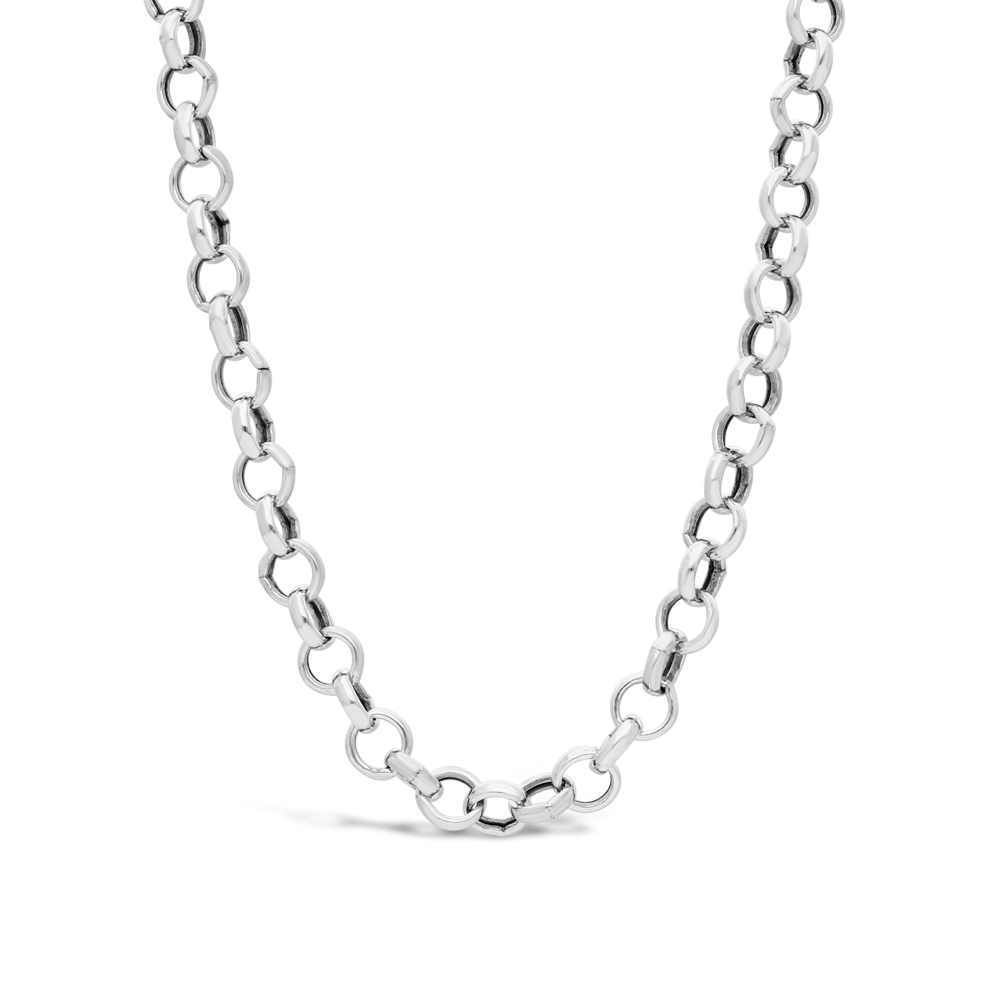 Silver Belcher Link Chain