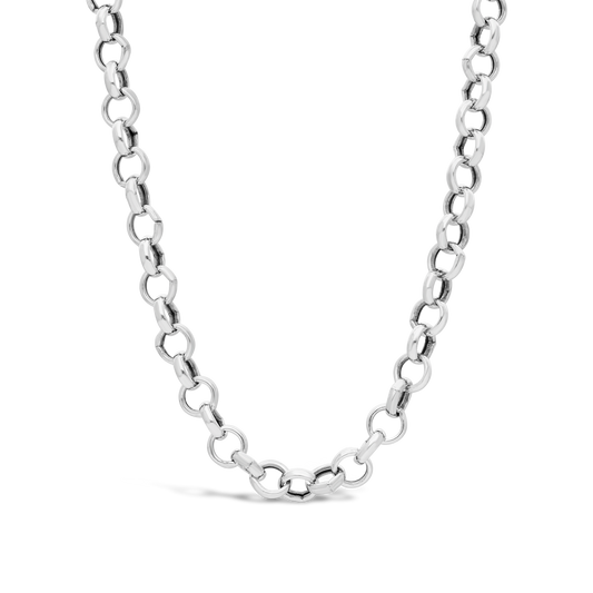 Silver Belcher Link Chain