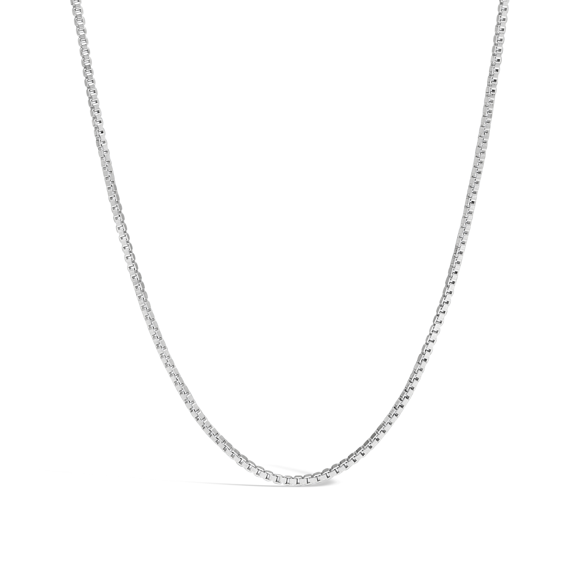 Silver Box Link Chain