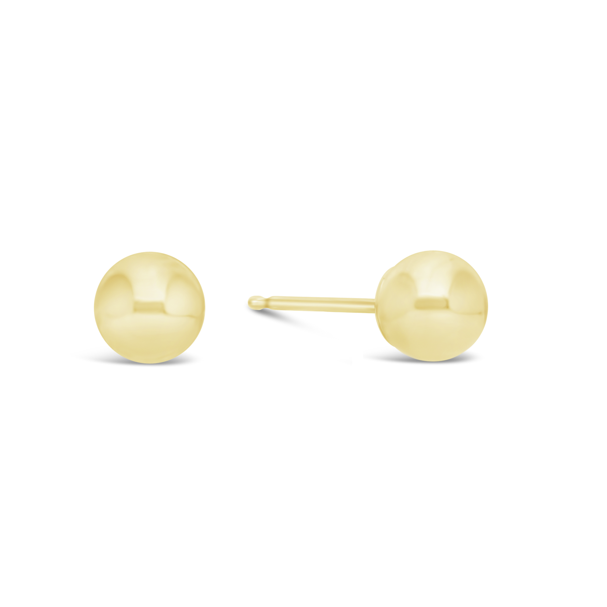 9ct Gold 5mm Ball Stud Earring