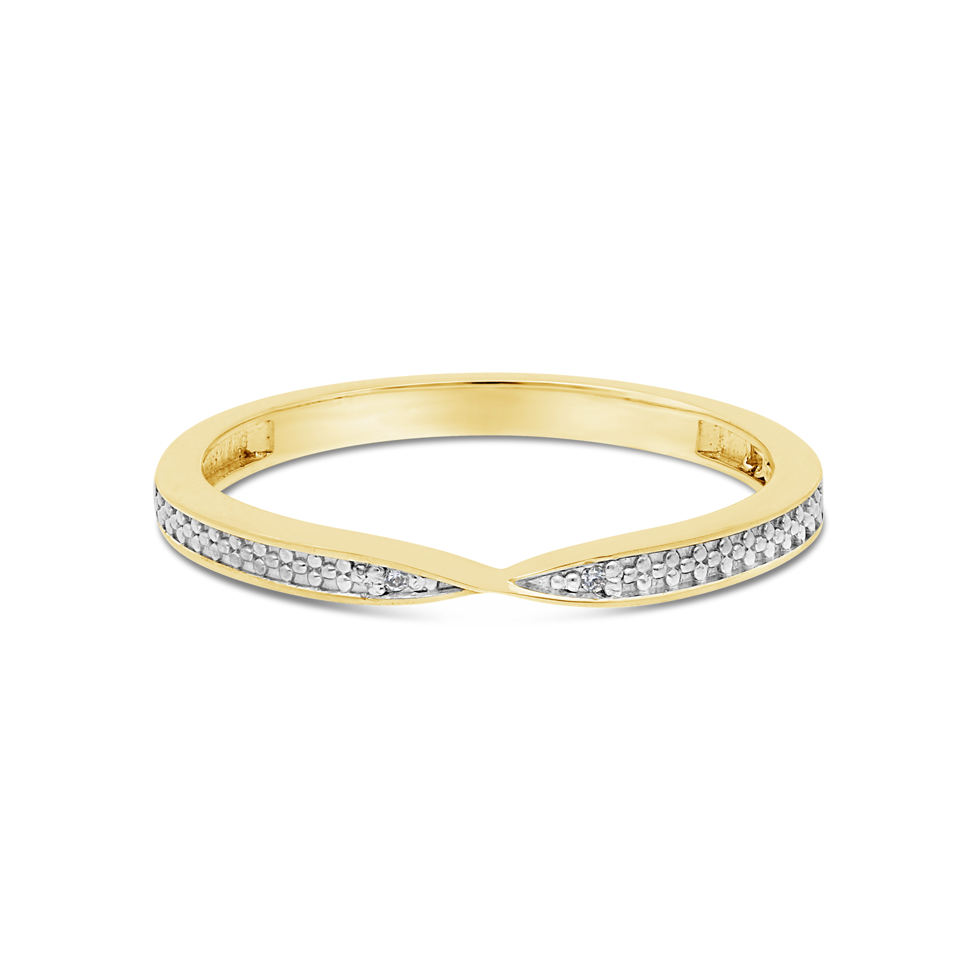 9ct Gold Diamond Enhancer Band