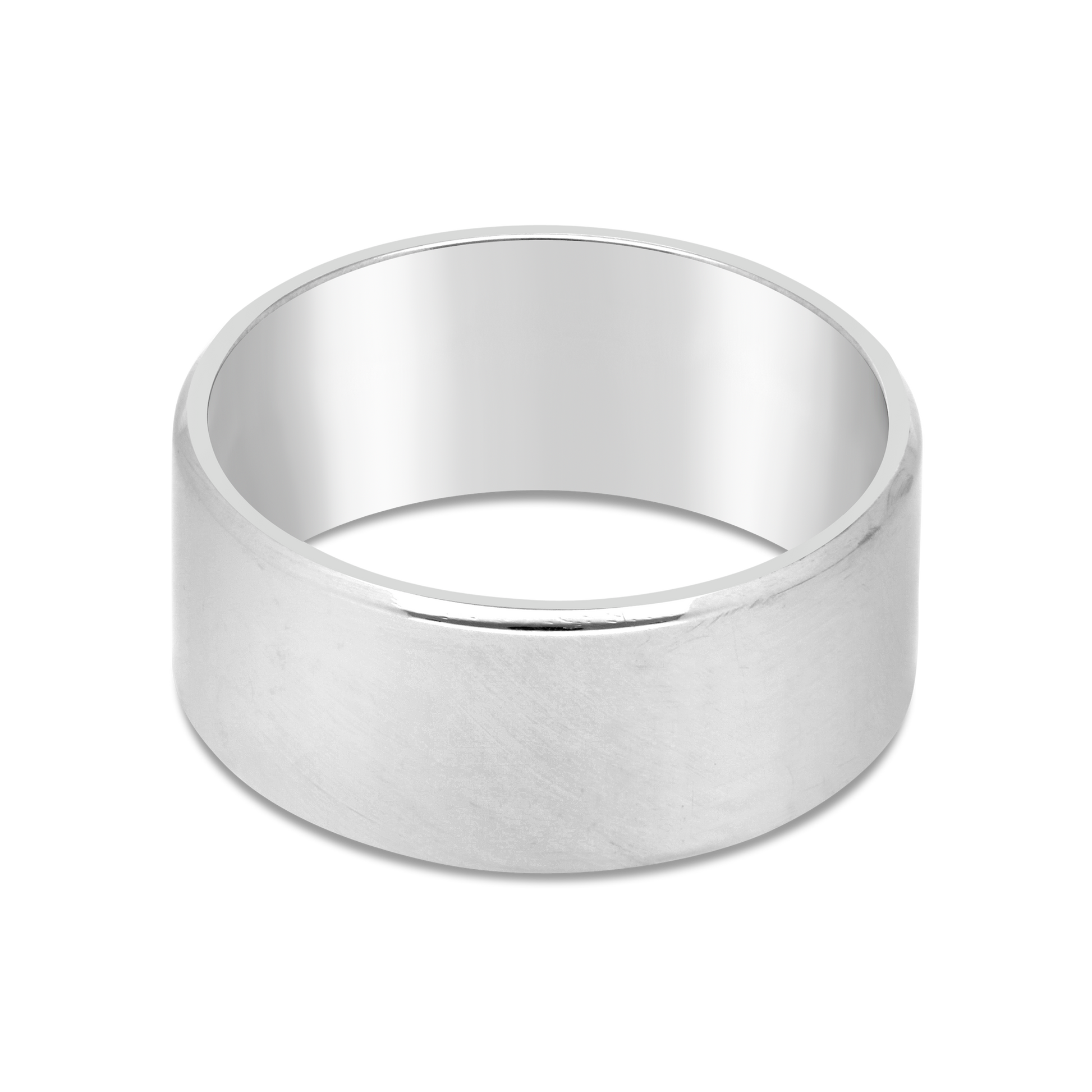 TSAR Titanium High Polish Flat Band SIZE V